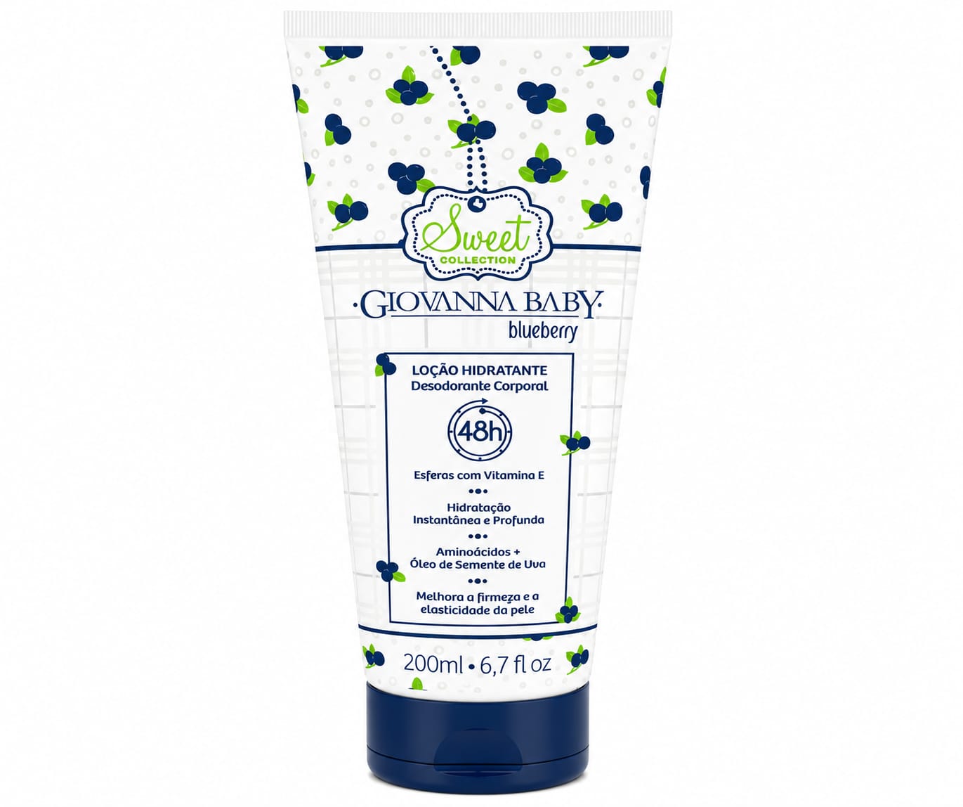 LOÇÃO HIDRATANTE GIOVANNA BABY BLUEBERRY