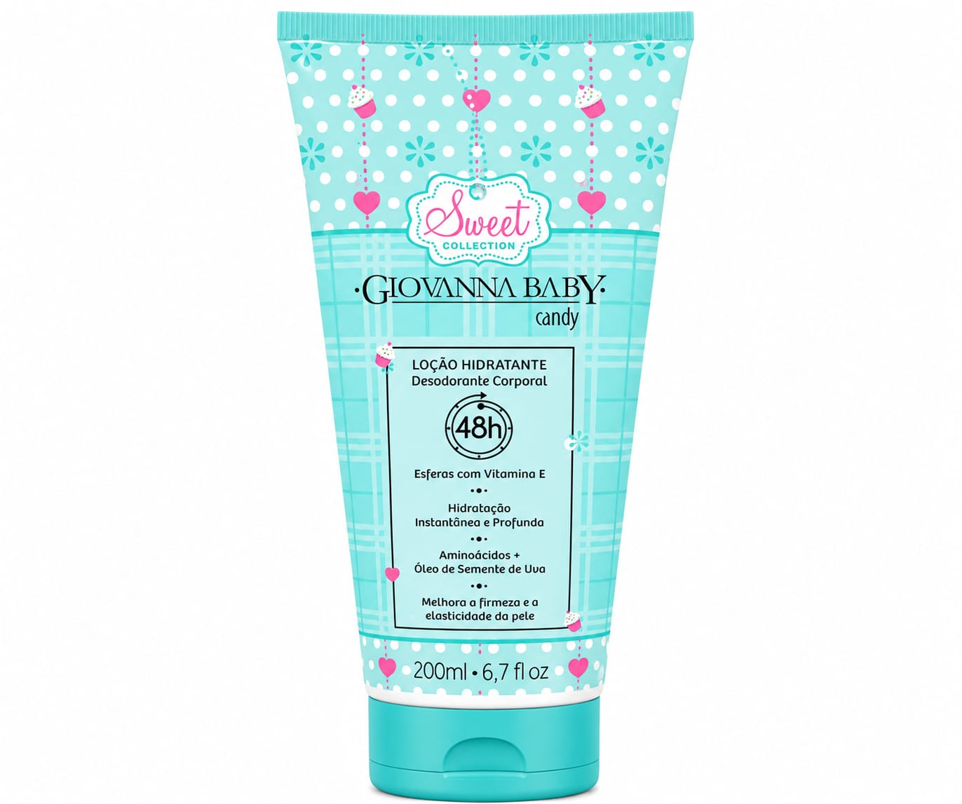 LOÇÃO HIDRATANTE GIOVANNA BABY CANDY