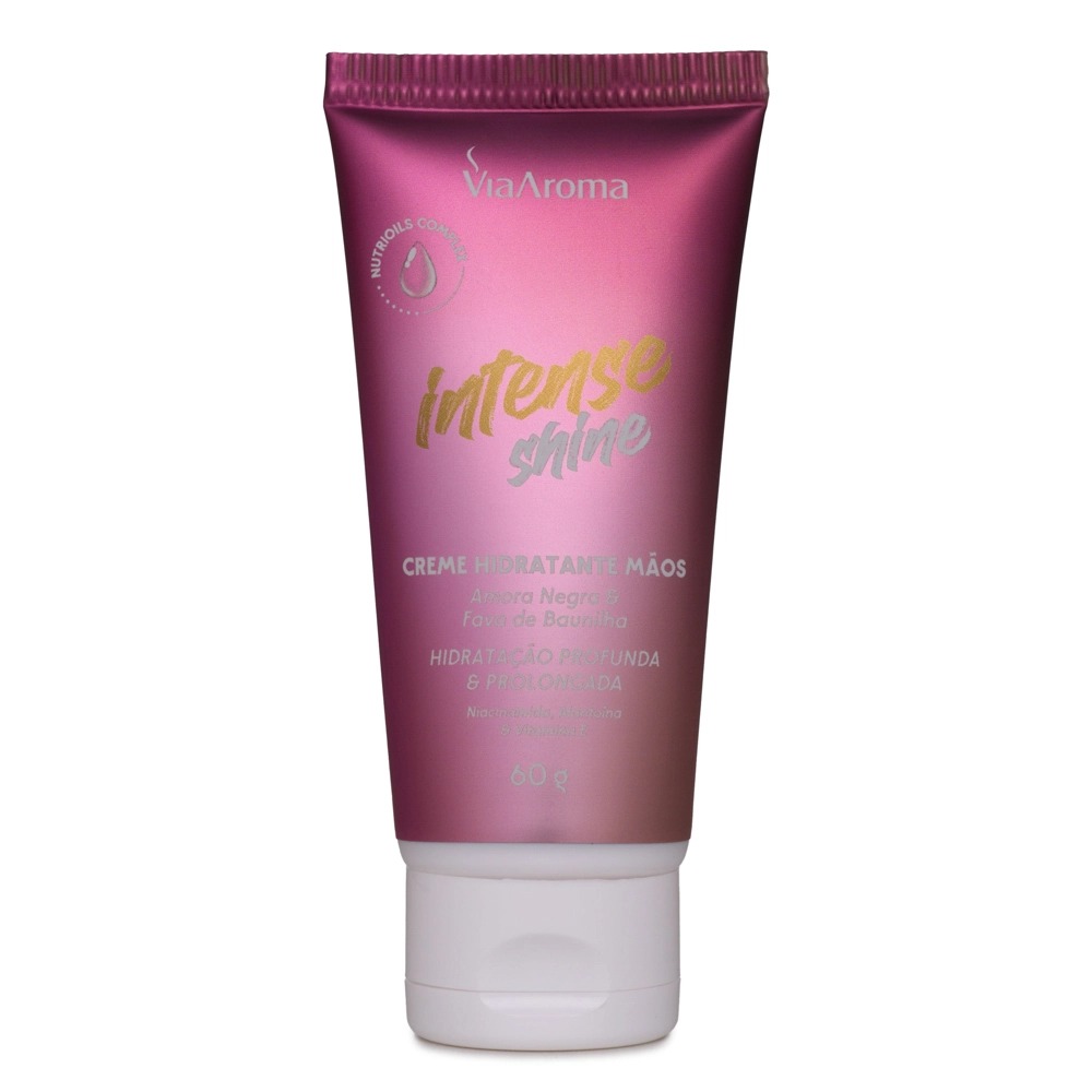 CREME HIDRATANTE DESODORANTE MÃOS INTENSE SHINE VIA AROMA