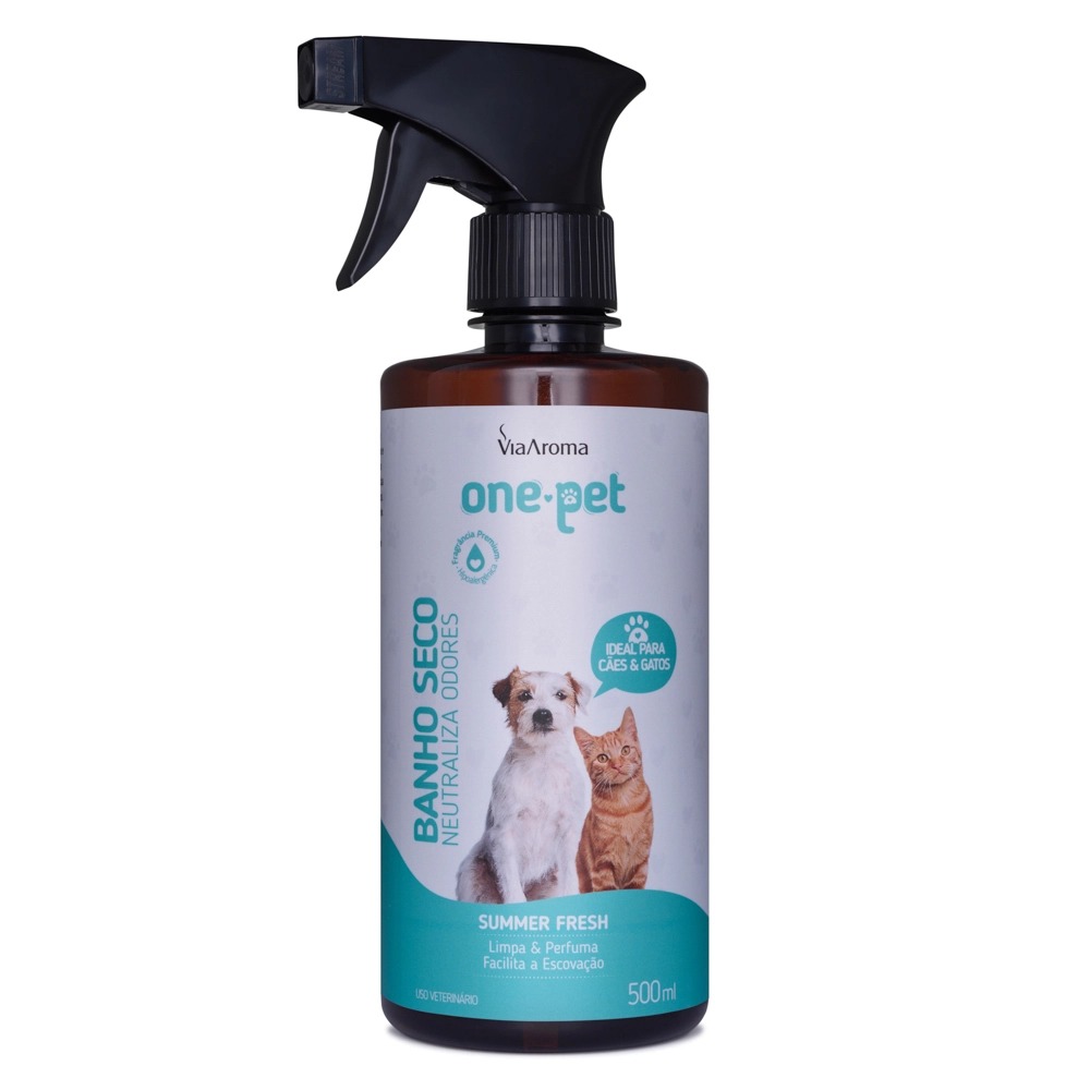 BANHO A SECO ONE PET VIA AROMA