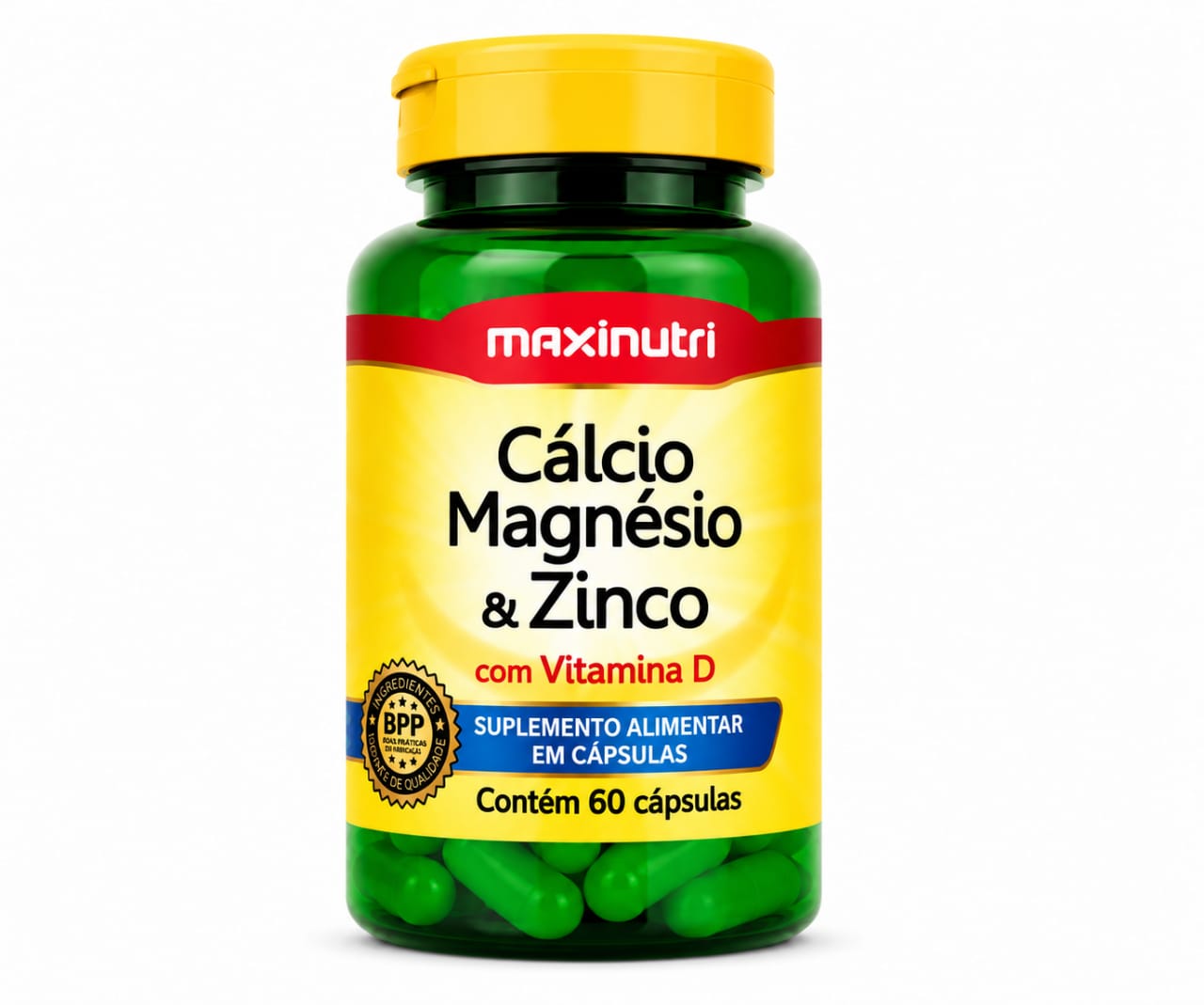 CÁLCIO, MAGNÉSIO &AMP; ZINCO COM VITAMINA D