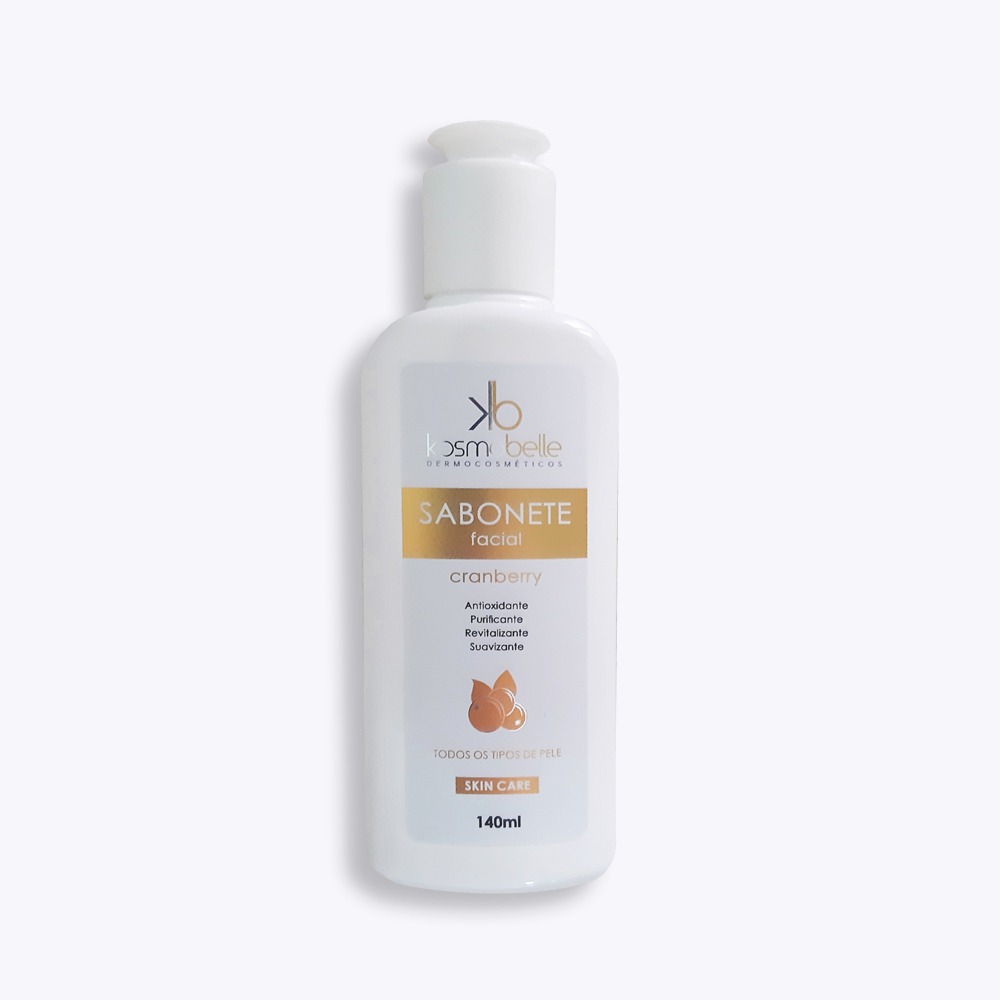 SABONETE FACIAL CRANBERRY – HOME CARE 140ML